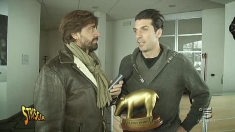 Striscia la Notizia: Tapiro d'oro a Gigi Buffon