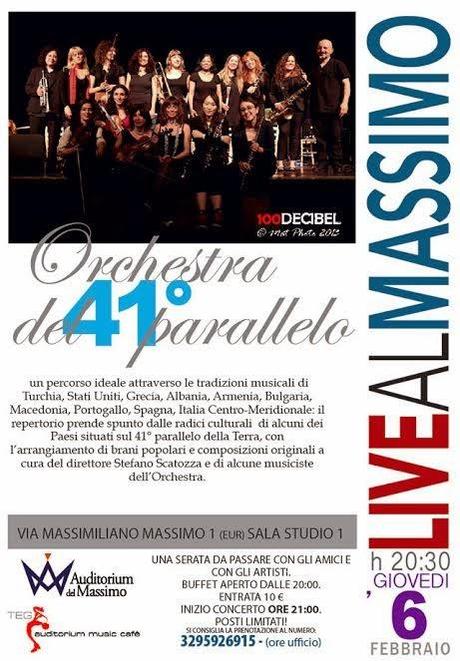 L'Orchestra del 41° Parallelo in concerto al Massimo