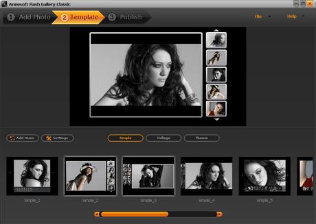 win flashgallery template l Aneesoft Flash Gallery Classic 2.4.0 Gratis: Crea fantastiche gallerie in Flash per siti web o slideshow foto [Windows App]