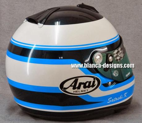 Arai GP-6S Satoshi.K by Blanca Designs