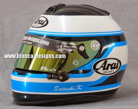 Arai GP-6S Satoshi.K by Blanca Designs