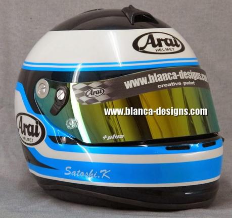 Arai GP-6S Satoshi.K by Blanca Designs