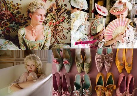 10 abiti da sogno.. Hollywood inspiring marie antoinette collage