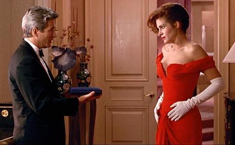 10 abiti da sogno.. Hollywood inspiring Julia-Roberts-vestito-rosso-di-Pretty-Woman