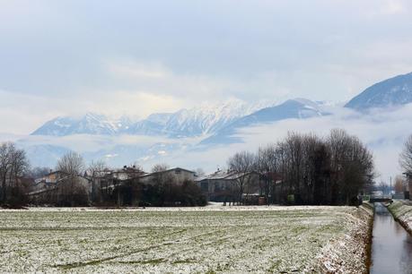 Passeggiare nella neve