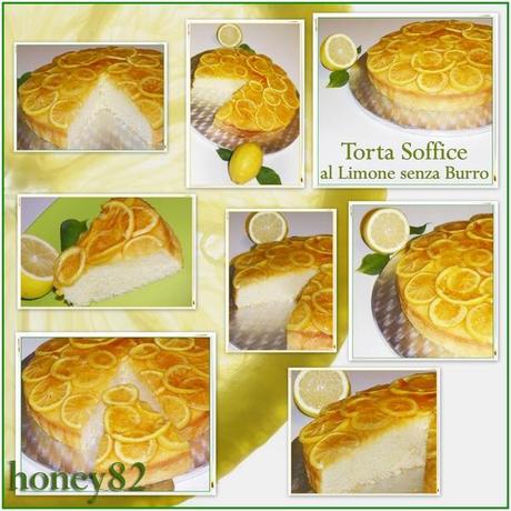 TORTA SOFFICE AL LIMONE SENZA BURRO