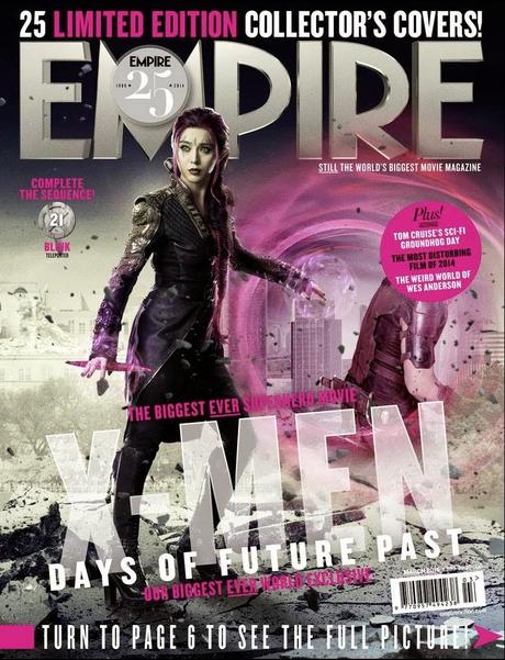 Le 25 copertine di Empire per Days of Future Past