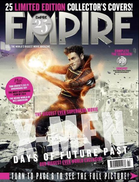 Le 25 copertine di Empire per Days of Future Past