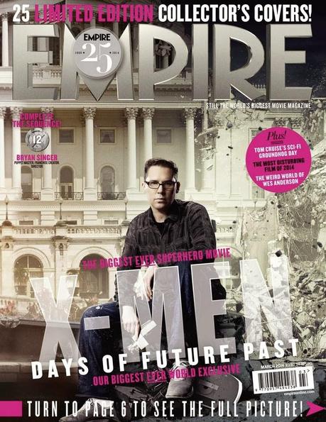 Le 25 copertine di Empire per Days of Future Past