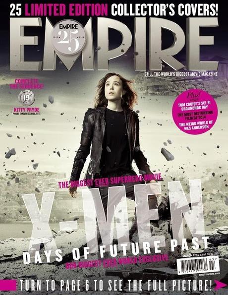 Le 25 copertine di Empire per Days of Future Past