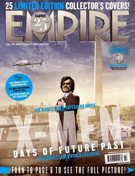 Le 25 copertine di Empire per Days of Future Past