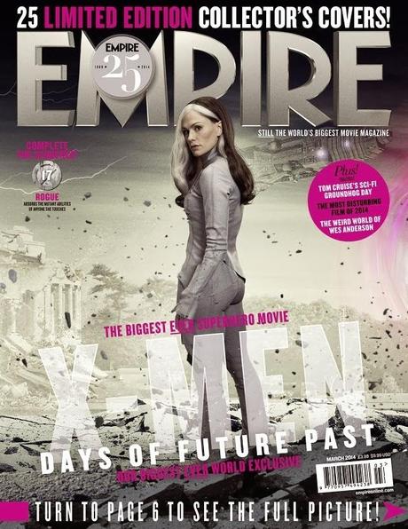 Le 25 copertine di Empire per Days of Future Past