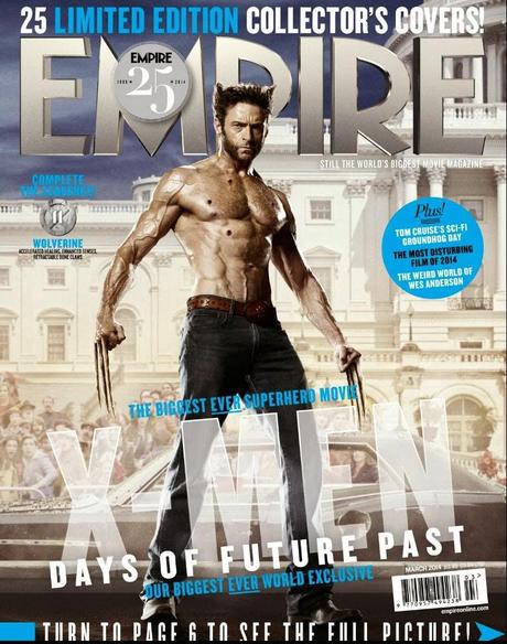 Le 25 copertine di Empire per Days of Future Past