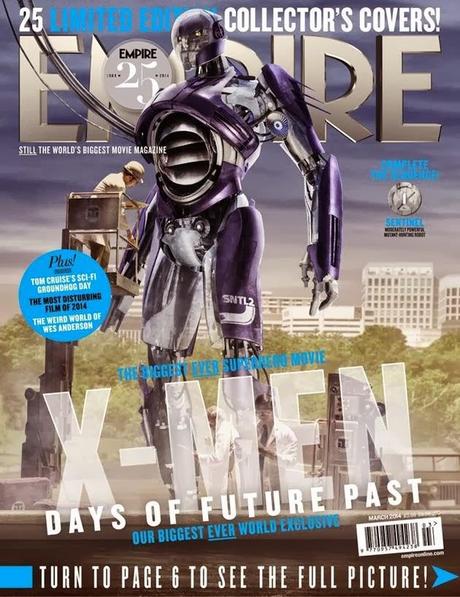 Le 25 copertine di Empire per Days of Future Past