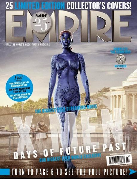 Le 25 copertine di Empire per Days of Future Past