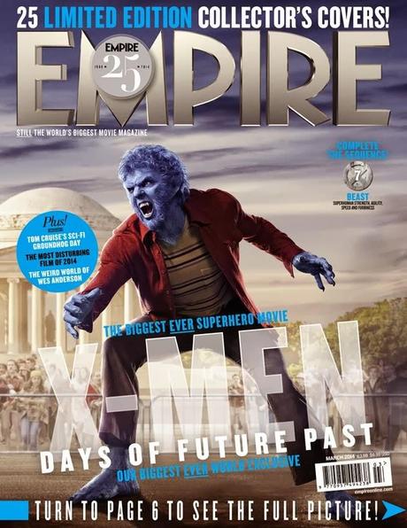 Le 25 copertine di Empire per Days of Future Past