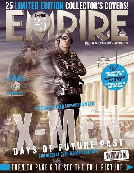 Le 25 copertine di Empire per Days of Future Past