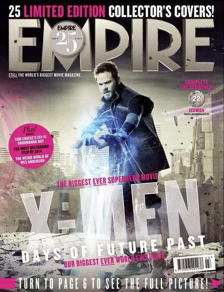 Le 25 copertine di Empire per Days of Future Past