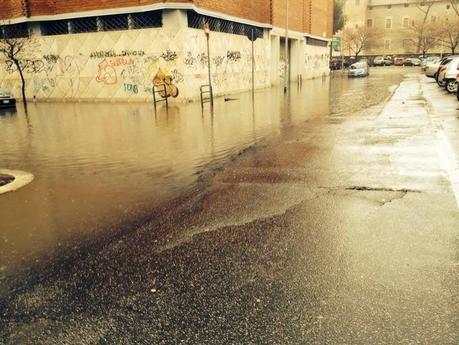 Nubifragio a Roma. Tutte le foto e tutta la satira di una giornata un pelino umida