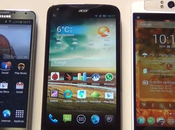Samsung Galaxy Note Acer Liquid Oppo video confronto