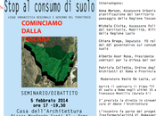 seminario febbraio: STOP consumo suolo: cominciamo dalla Toscana