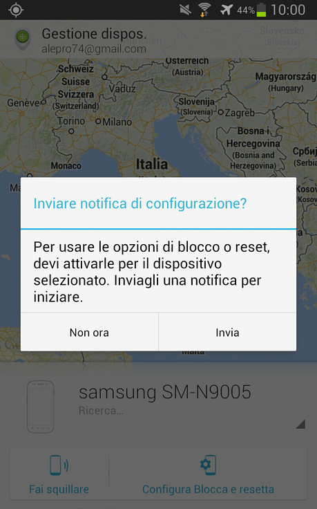 Gestione dispositivi Android: in caso di furto o smarrimento (Smartphone/Tablet)