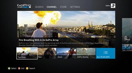 Canale GoPro in arrivo per gli utenti Xbox Live Gold, video sull'app