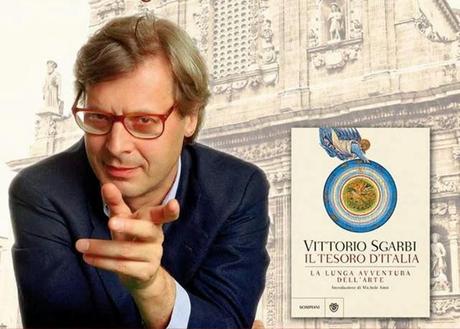 VITTORIO SGARBI INCONTRA LUCIO E CASIMIRO PICCOLO