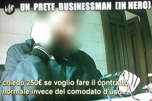 Il prete “businessman” scovato dalle Iene