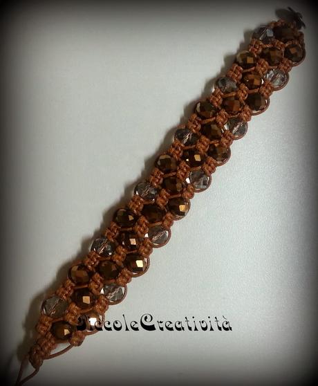 BRACCIALETTI MACRAME  A TRE CORSIE