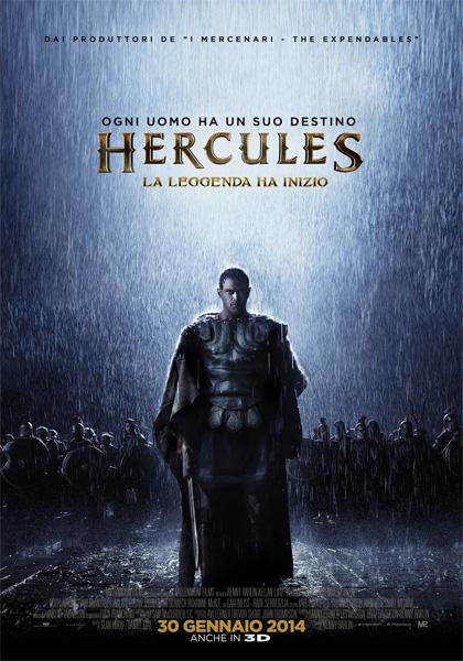 Locandina italiana Hercules - La leggenda ha inizio