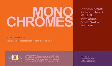 MONOCHROMES  a cura di Elena Amodeo e Vittorio Schieroni