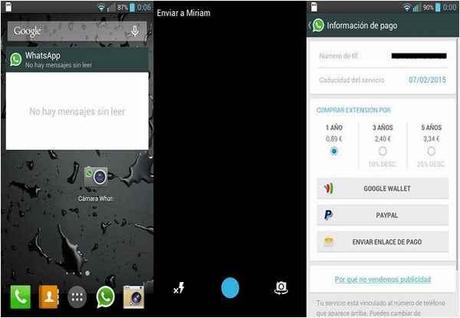 Download WhatsApp con Widget per Messaggi non Letti e Kamera