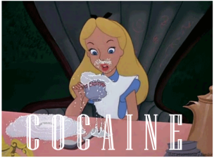 Alice in cocaine