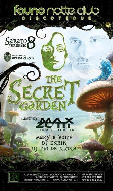 8/2 The Secret Garden @ Fauno Notte Club Sorrento