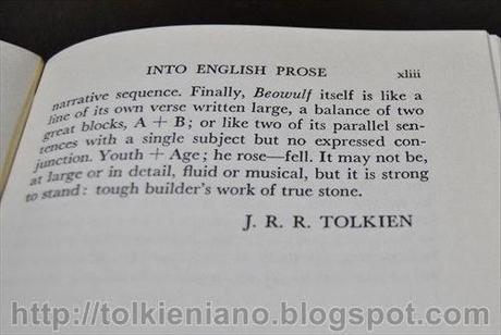 Beowulf and the Finnesburg Fragment, di J.R. Clark Hall e introduzione di J.R.R. Tolkien, 1963