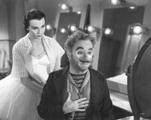Claire Bloom e Chaplin in 