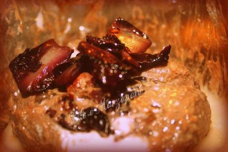 VITELLO IN CARTA FATA CON NOCCIOLE TOSTATE E RADICCHIO GLASSATO