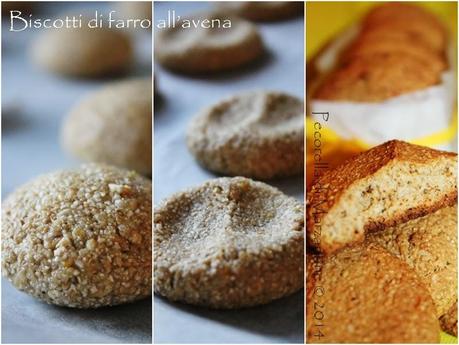 Biscotti di farro all’avena