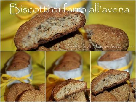 Biscotti di farro all’avena