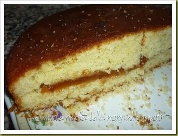 Ciambella farcita con marmellata di prugne (6)