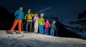 In Val Gardena per una primavera al chiaro di luna