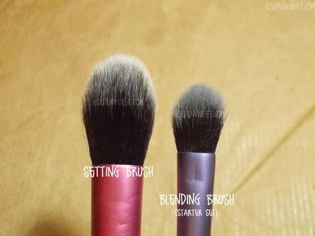 Setting brush real techniques Blending brush