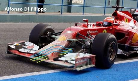 Il segreto del muso della Ferrari F14 T