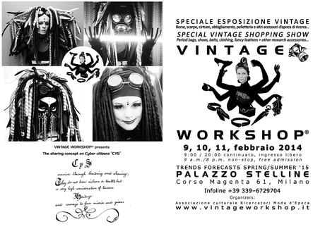 Vintage Workshop première music video by DarkAngel0ne, Milano 9-11 febbraio 2014