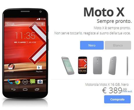 motorola moto X