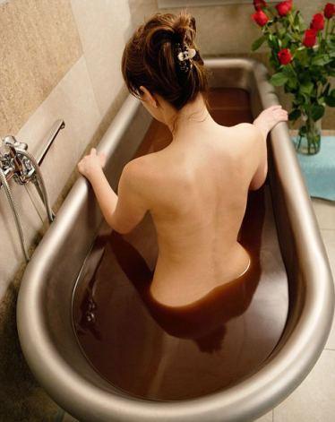 Vasca da Bagno con nutella