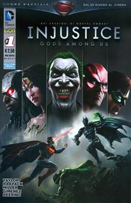 Injustice: God Among Us #1 4 (Taylor, Raapack, Miller, AA.VV) Rw Lion Comics DC Comics 