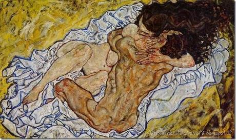 the embrace egon schiele 1917