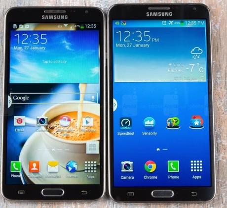 Galaxy Note 3 Neo vs Note 3 design 600x548 Samsung Galaxy Note 3 Vs Galaxy Note 3 Neo news  samsung Note 3 Neo galaxy confronto 